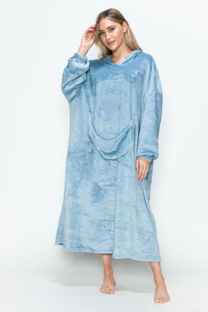 The Malibu Hooded Lounge Dress