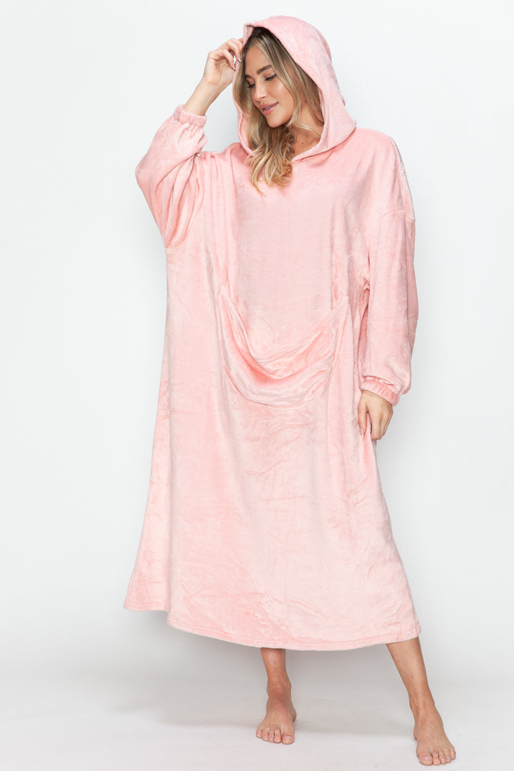 The Malibu Hooded Lounge Dress