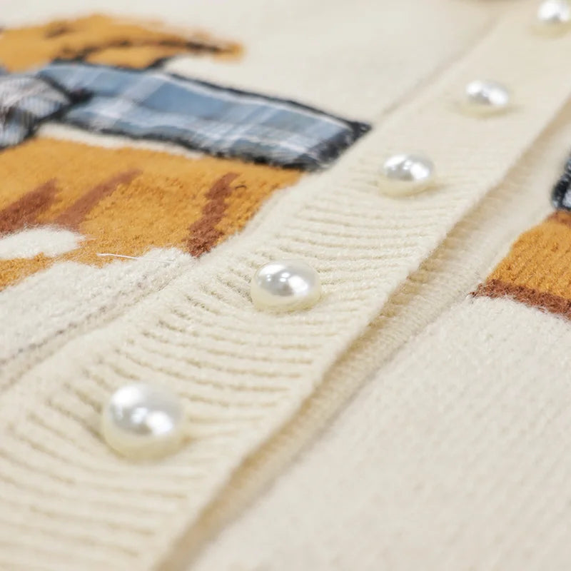 The Sausage Dog Snuggle Cardigan