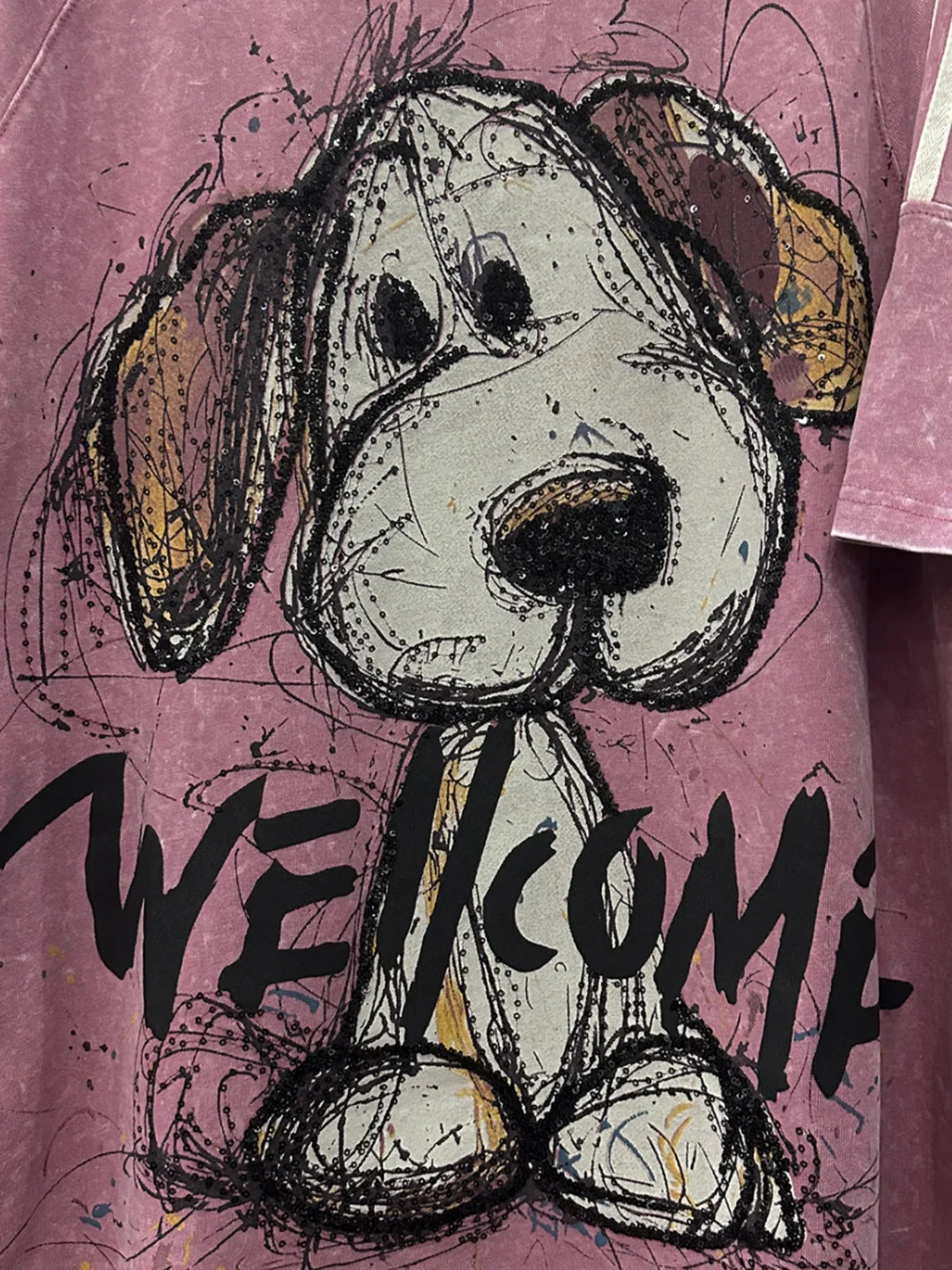 The “Pawsitively Chill” Oversized Pup Tee
