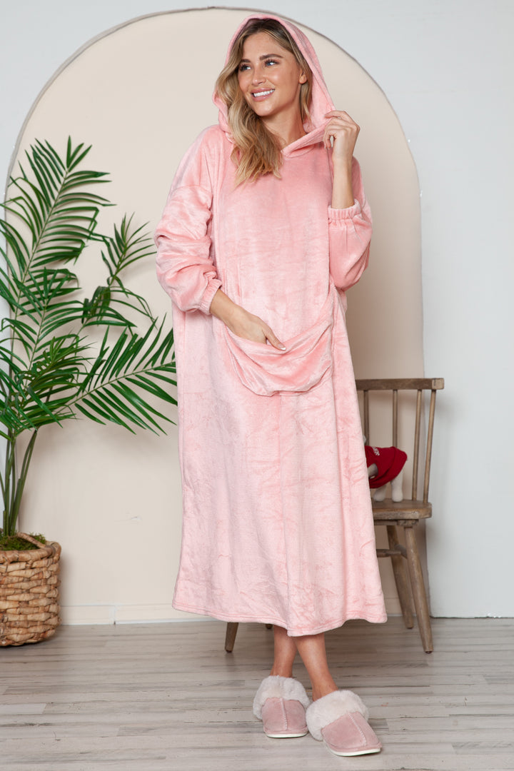The Malibu Hooded Lounge Dress