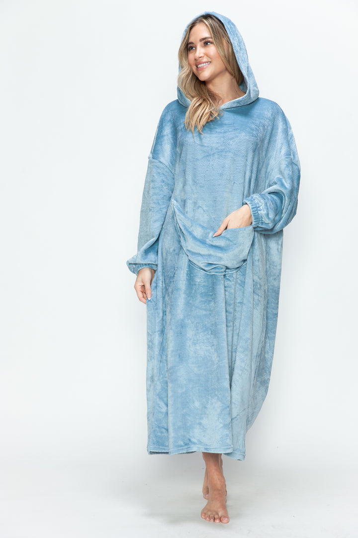 The Malibu Hooded Lounge Dress