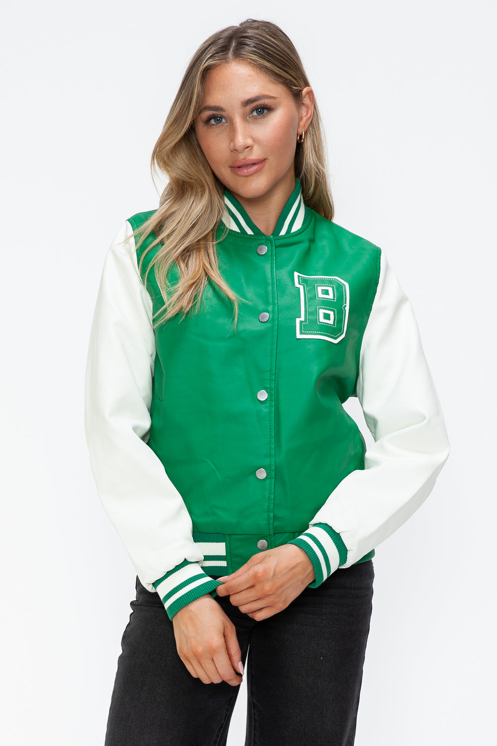 The Malibu Bomber Jacket In Green