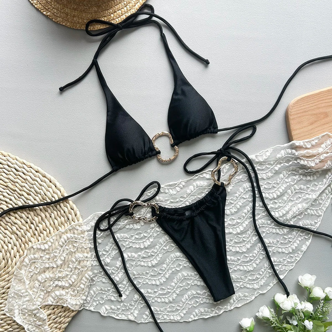 Golden Hour Micro Bikini Set