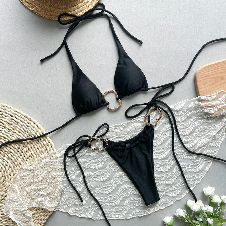 Golden Hour Micro Bikini Set