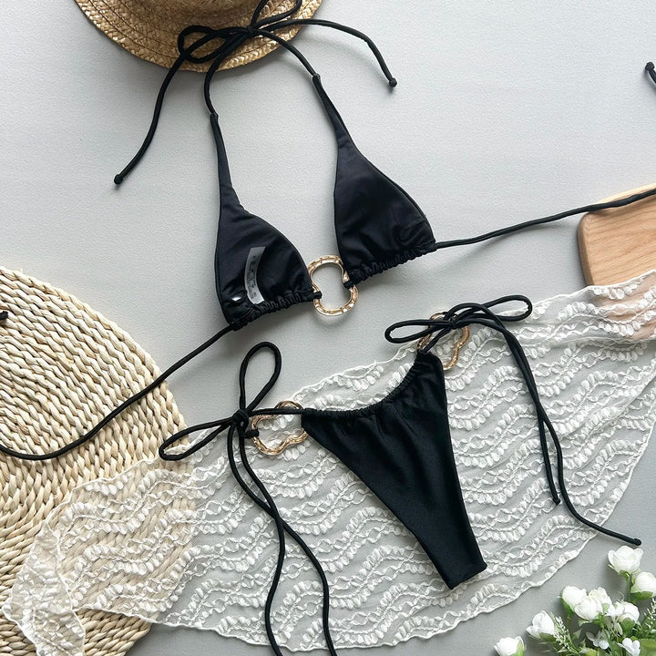 Golden Hour Micro Bikini Set